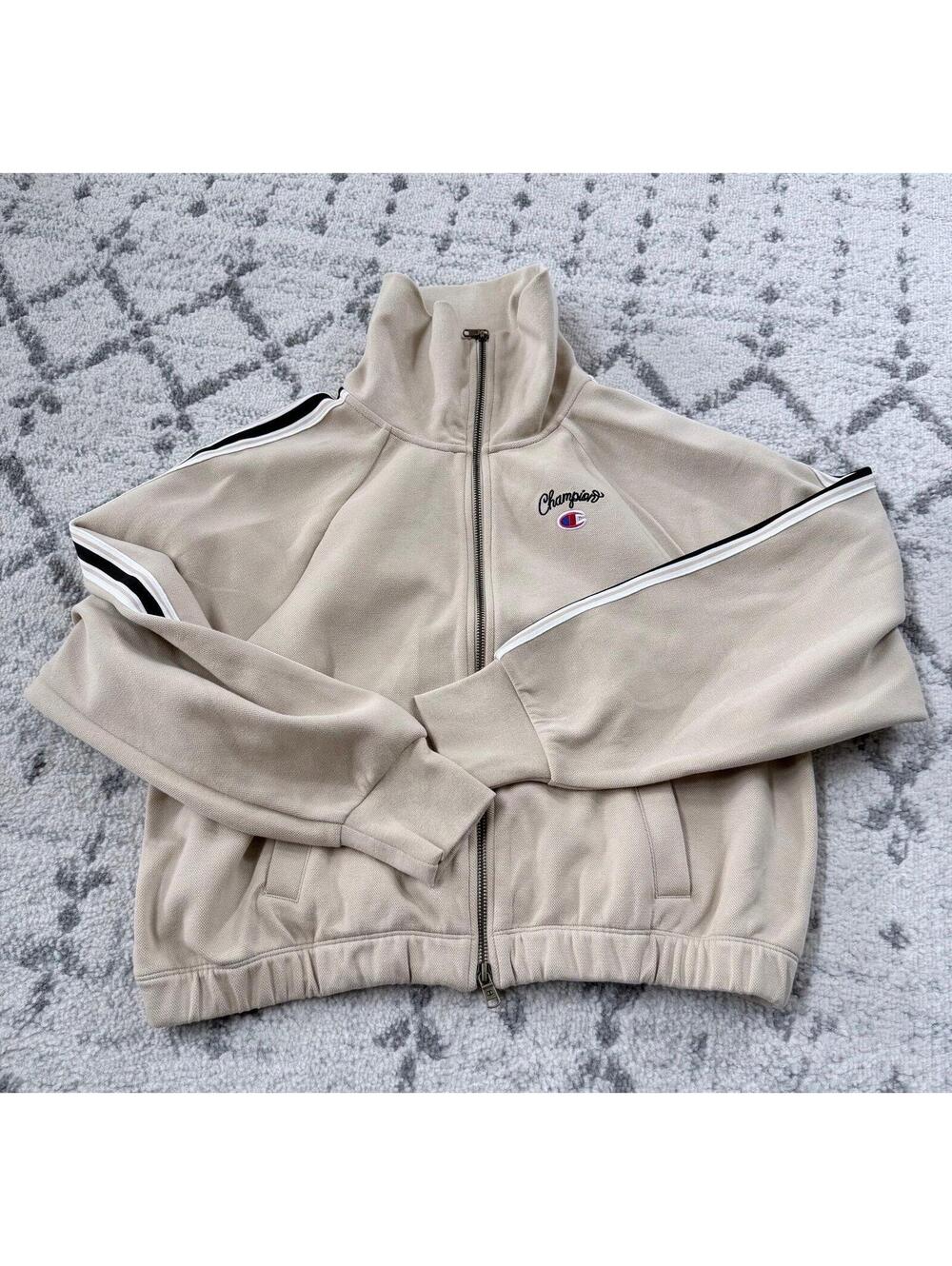 Champion Full Zip Track Jacket Sweatshirt